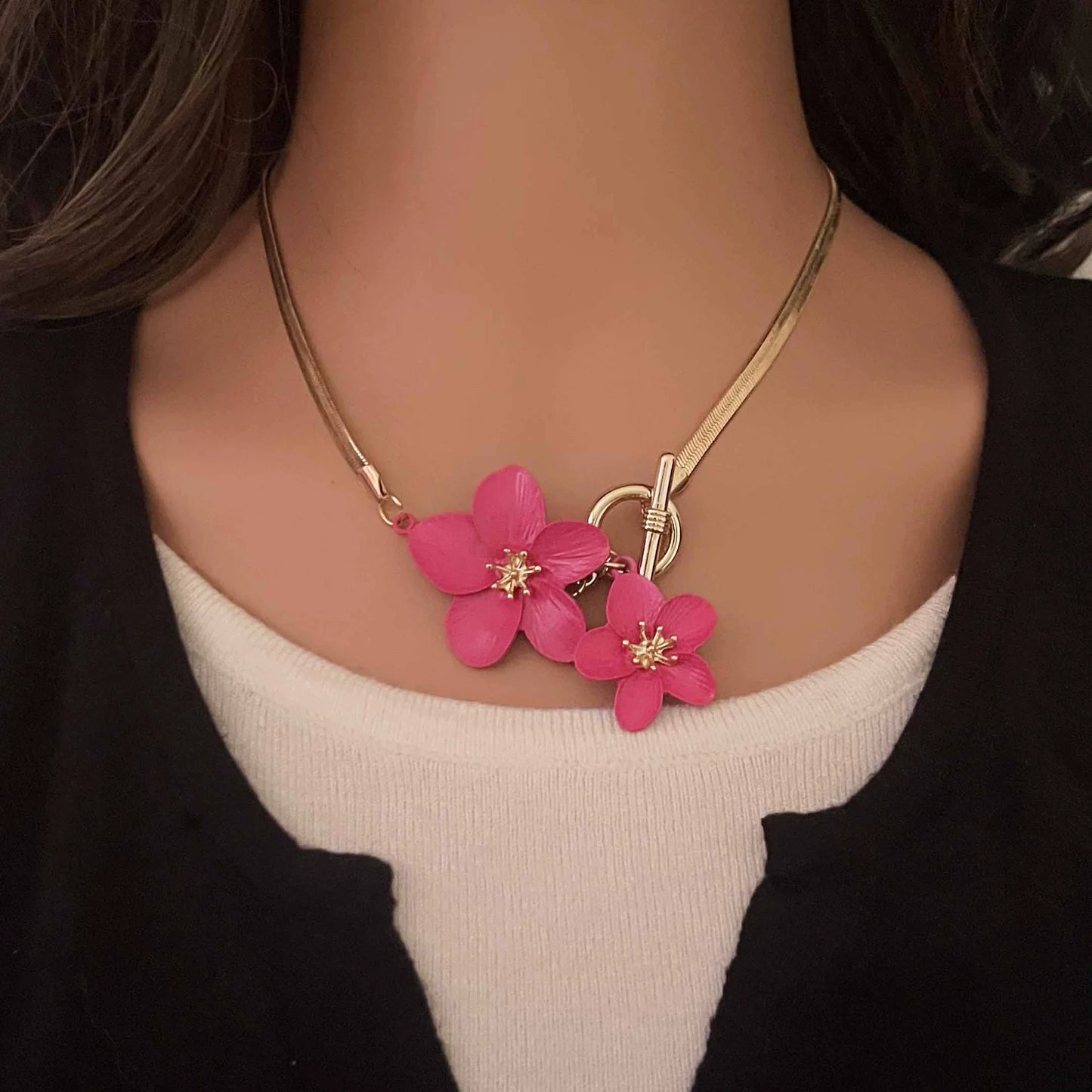 Ensemble Bijoux Fleur Femme