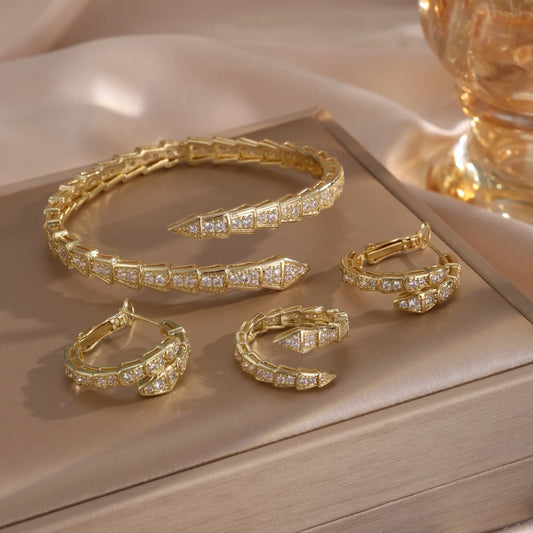 Ensemble Bijoux Serpent Luxe