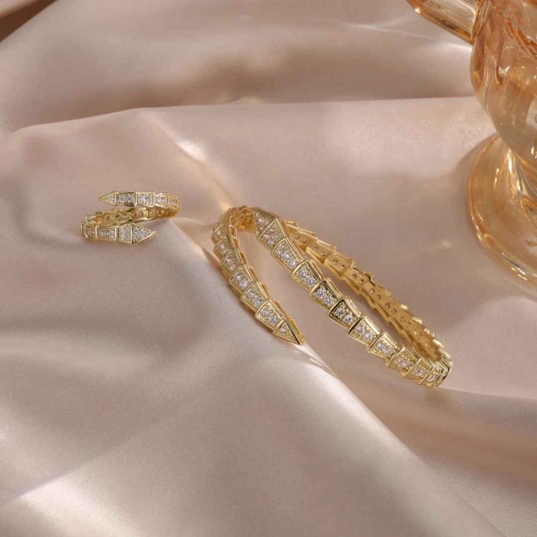 Ensemble Bijoux Serpent Luxe